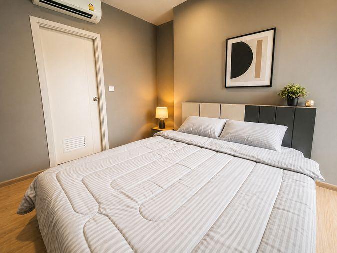 รูป 🍀🍀 Fully furnished💝 ให้เช่า📌 เดอะทรี หัวหมาก อินเตอร์เชนจ์(Line: @rent2022) MRT ลำสาลี✨ พร้อมเข้าอยู่ 🔖A11245 - รูปที่ 6/11