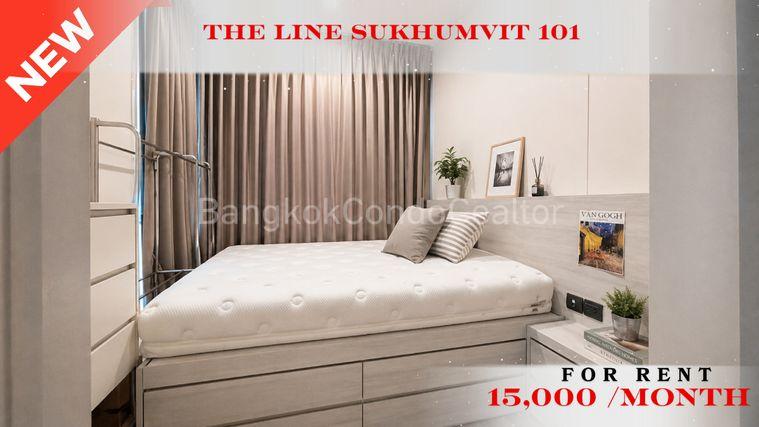 picture 💝🚆 Fully Furnished Unit For Rent 📌 The Line Sukhumvit 101 (Line: @rent2022) | Near BTS Punnawithi  ✨ Ready to move in! ✨ 📌 Ref Code: A11235 - 1/8