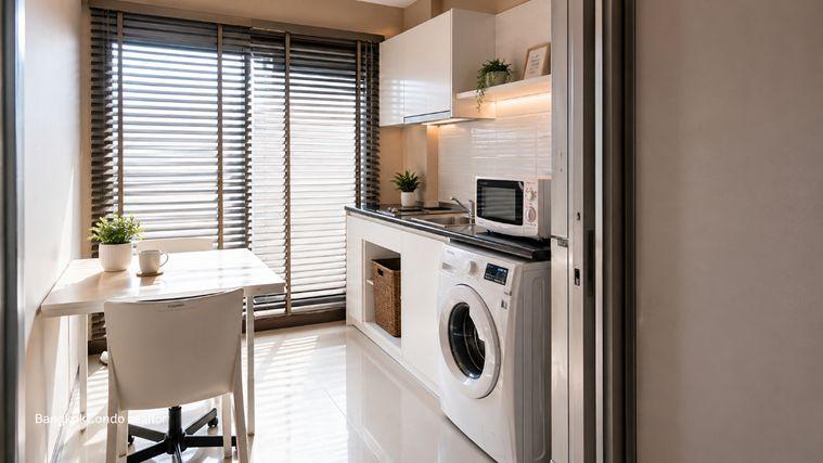 รูป 🍀🍀🍀Prime condo Location 🚆ให้เช่า📍แอสปาย สุขุมวิท 48 (Line:@rent2022) BTSพระโขนง พร้อมเข้าอยู่ ✨ A05290 - รูปที่ 4/12