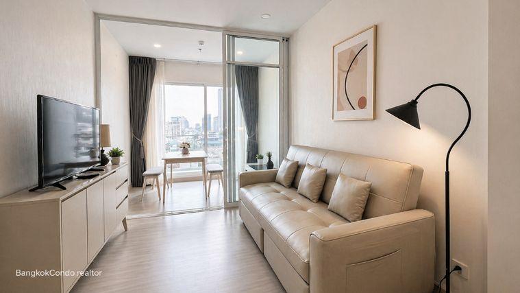 รูป 🍀🍀 Prime condo location 🚆ให้เช่า📌 ศุภาลัย พรีเมียร์ สี่พระยา - สามย่าน (Line:@rent2022)MRT สามย่าน✨พร้อมเข้าอยู่🔖A05559 - รูปที่ 3/9