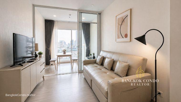 รูป 🍀🍀 Prime condo location 🚆ให้เช่า📌 ศุภาลัย พรีเมียร์ สี่พระยา - สามย่าน (Line:@rent2022)MRT สามย่าน✨พร้อมเข้าอยู่🔖A05559 - รูปที่ 3/9