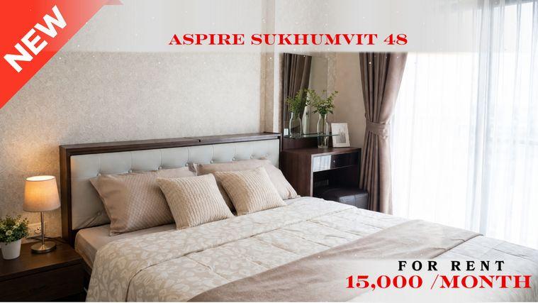รูป 🍀🍀🍀Prime condo Location 🚆ให้เช่า📍แอสปาย สุขุมวิท 48 (Line:@rent2022) BTSพระโขนง พร้อมเข้าอยู่ ✨ A05290 - รูปที่ 1/12