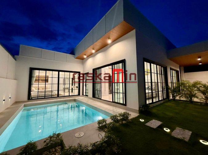 รูป KT0123🚵Pool Villa ใกล้สวนสุขภาพหนองปรือ 3ห้องนอน 64ตรว🏊พร้อมสระว่ายน้ำ🌷สวน🪑เฟอร์นิเจอร์ - รูปที่ 12/13