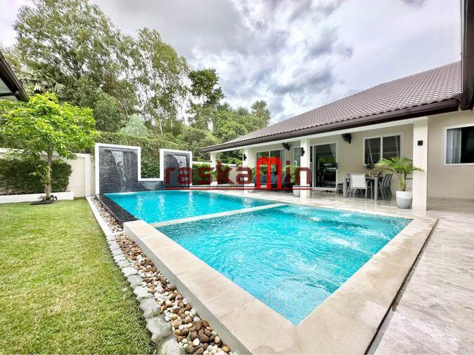 รูป KT0413📲LineID @556ryccg🚵Pool Villa ห้วยใหญ่ 6ห้องนอน ที่ดิน 215ตรว บ้าน 350ตรม🏊พร้อมสระว่ายน้ำ🌷สวน🪑เฟอร์นิเจอร์ ใกล้Motorway7 - รูปที่ 5/21