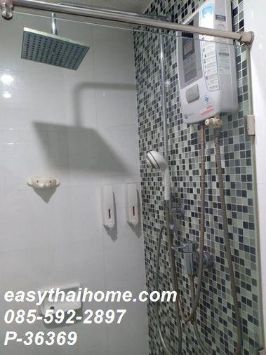 รูป [P-36369] ขาย เมโทร สกาย รัชดา 2.2 ล้าน (ราคาถูกสุด) | 1 นอน ชั้น 3 ตึก A ใกล้ MRT ห้วยขวาง ย่านดินแดง 085-592-2897 Line: @easythaihome - รูปที่ 9/20