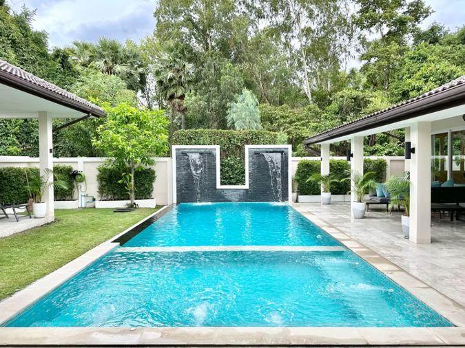 รูป KT0413📲LineID @556ryccg🚵Pool Villa ห้วยใหญ่ 6ห้องนอน ที่ดิน 215ตรว บ้าน 350ตรม🏊พร้อมสระว่ายน้ำ🌷สวน🪑เฟอร์นิเจอร์ ใกล้Motorway7 - รูปที่ 6/21