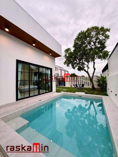 รูป KT0123🚵Pool Villa ใกล้สวนสุขภาพหนองปรือ 3ห้องนอน 64ตรว🏊พร้อมสระว่ายน้ำ🌷สวน🪑เฟอร์นิเจอร์ - รูปที่ 6/13