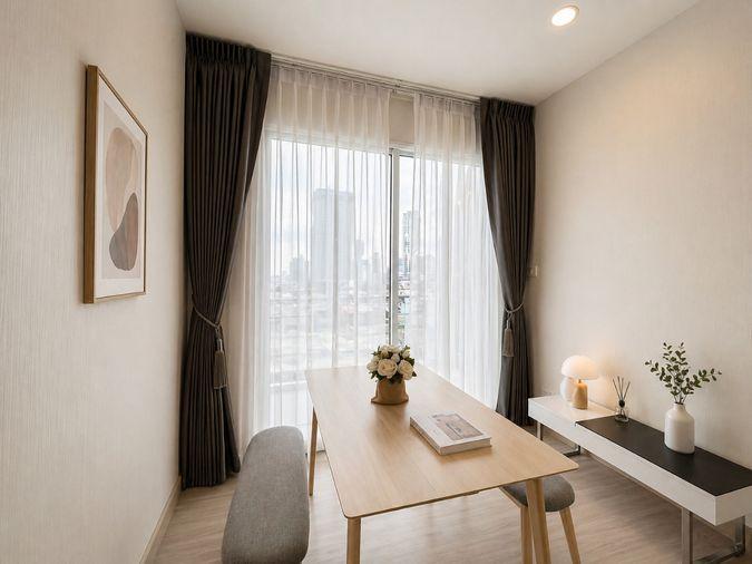 รูป 🍀🍀 Prime condo location 🚆ให้เช่า📌 ศุภาลัย พรีเมียร์ สี่พระยา - สามย่าน (Line:@rent2022)MRT สามย่าน✨พร้อมเข้าอยู่🔖A05559 - รูปที่ 5/9