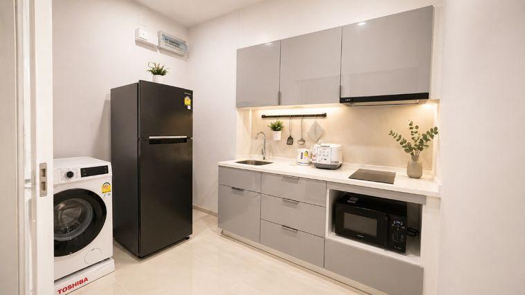 รูป 🍀🍀 Prime condo location 🚆ให้เช่า📌 ศุภาลัย พรีเมียร์ สี่พระยา - สามย่าน (Line:@rent2022)MRT สามย่าน✨พร้อมเข้าอยู่🔖A05559 - รูปที่ 6/9