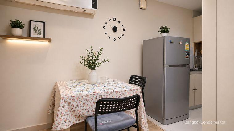 picture 💝🚆 Fully Furnished Unit For Rent 📌 Ideo Mobi Sukhumvit 81  (Line: @rent2022) | Near BTS On Nut  ✨ Ready to move in! ✨ 📌 Ref Code: A00724 - 6/10