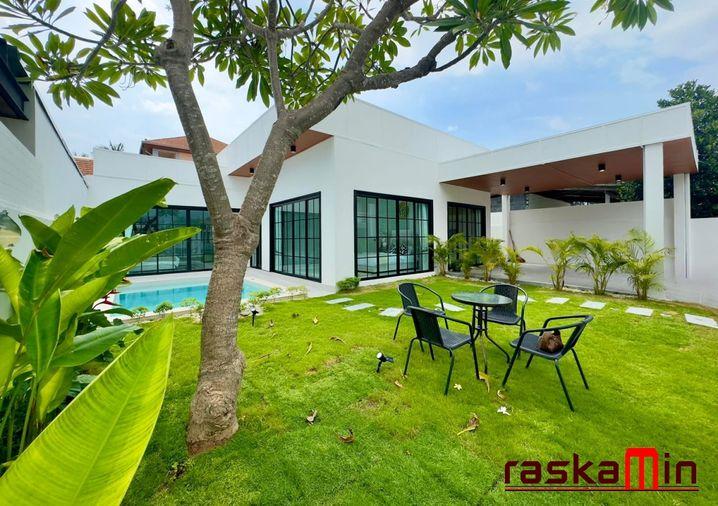 รูป KT0123🚵Pool Villa ใกล้สวนสุขภาพหนองปรือ 3ห้องนอน 64ตรว🏊พร้อมสระว่ายน้ำ🌷สวน🪑เฟอร์นิเจอร์ - รูปที่ 1/13