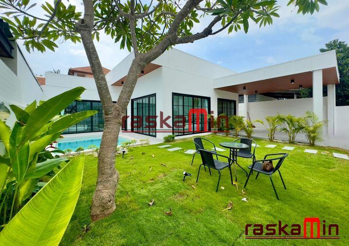 รูป KT0123🚵Pool Villa ใกล้สวนสุขภาพหนองปรือ 3ห้องนอน 64ตรว🏊พร้อมสระว่ายน้ำ🌷สวน🪑เฟอร์นิเจอร์ - รูปที่ 1/13