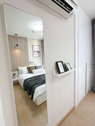 รูป ขาย ห้องสวย วิวสวน เฟอร์นิเจอร์ครบพร้อมอยู่ ✅ The Trust Residence Pinklao เดอะ ทรัสต์ เรสซิเด้นซ์ ปิ่นเกล้า 🌳 ใกล้ MRT บางยี่ขัน  เดินทางสะดวก - รูปที่ 3/9