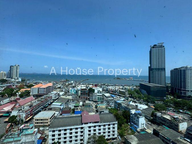 รูป ขายคอนโดศรีราชา วิว ห้องมุม วิวทะเล ชั้นสูง ทำเลดีมาก - รูปที่ 7/8