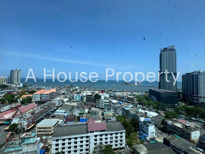 รูป ขายคอนโดศรีราชา วิว ห้องมุม วิวทะเล ชั้นสูง ทำเลดีมาก - รูปที่ 7/8
