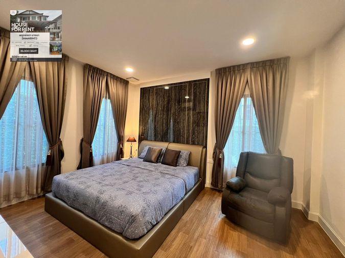 รูป 🏡✅😊 เช่าบ้านโครงการ นันทวัน พระราม9-กรุงเทพกรีฑาตัดใหม่ ตกแต่งหรูหรา พื้นที่ใช้สอยกว้างขวาง โลเคชั่นดี - รูปที่ 14/27