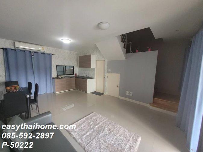 รูป P-50222 🏡 ทาวน์โฮม 3 ชั้น ใหม่มาก! บ้านกลางเมือง พระราม 9-อ่อนนุช ใกล้ Airport Link บ้านทับช้าง Line ID: @easythaihome 085-592-2897 - รูปที่ 44/47