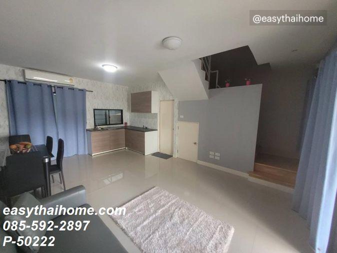 รูป P-50222 🏡 ทาวน์โฮม 3 ชั้น ใหม่มาก! บ้านกลางเมือง พระราม 9-อ่อนนุช ใกล้ Airport Link บ้านทับช้าง Line ID: @easythaihome 085-592-2897 - รูปที่ 44/47