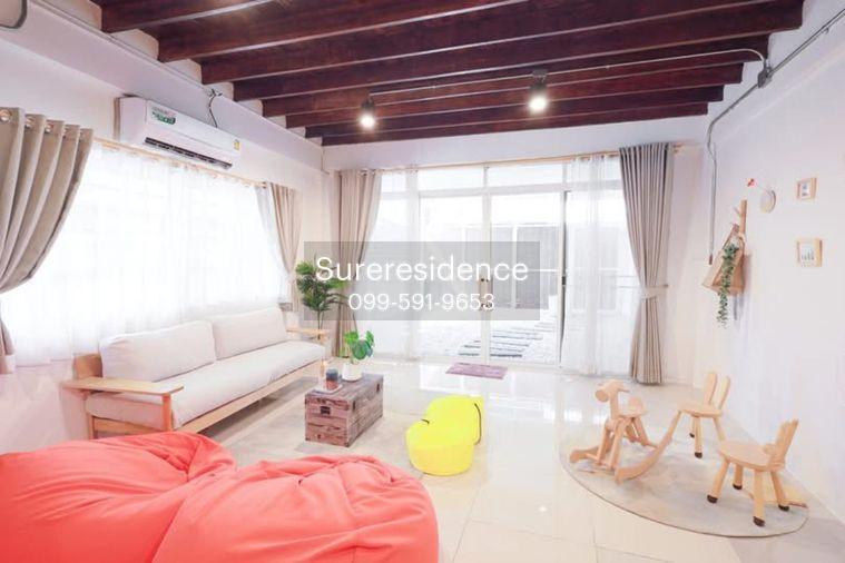 รูป HK0644♛ทาวน์เฮ้าส์ 3 ห้องนอน ให้เช่า⚝รัชดา-ห้วยขวาง♜MRTศูนย์วัฒนธรรม(950ม.)∞099-5919653,065-9423251▚Line@sureresidence - รูปที่ 7/15