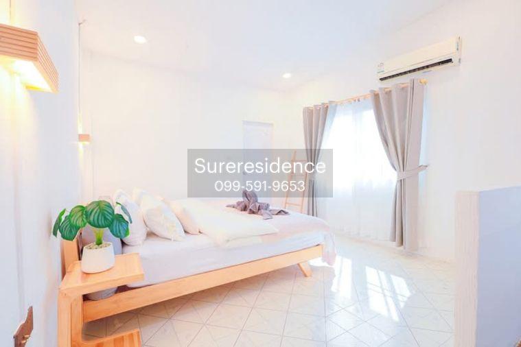 รูป HK0644♛ทาวน์เฮ้าส์ 3 ห้องนอน ให้เช่า⚝รัชดา-ห้วยขวาง♜MRTศูนย์วัฒนธรรม(950ม.)∞099-5919653,065-9423251▚Line@sureresidence - รูปที่ 8/15