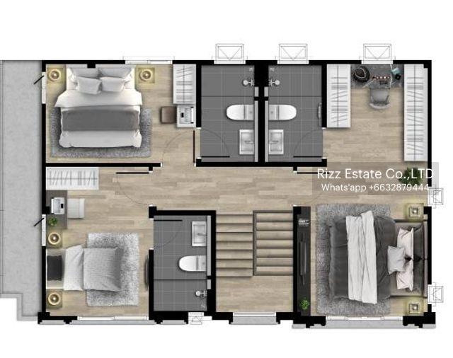 picture ✨For rent Baan Klang Muang The Edition Srinakarin-Suanluang ✨LineID: @Propvel (with @ in front)✨ - 5/7