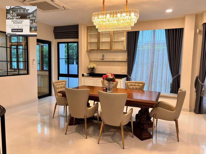 รูป 🏡✅😊 เช่าบ้านโครงการ นันทวัน พระราม9-กรุงเทพกรีฑาตัดใหม่ ตกแต่งหรูหรา พื้นที่ใช้สอยกว้างขวาง โลเคชั่นดี - รูปที่ 8/27