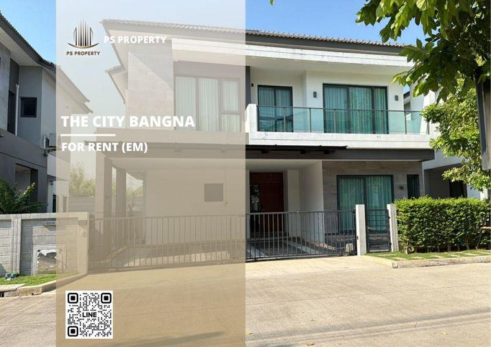 รูป บ้านเดี่ยวให้เช่า 🔥 The City Bangna 🔥 4 ห้องนอน 5 ห้องน้ำ เดินทางสะดวก ใกล้ Mega Bangna - รูปที่ 1/13