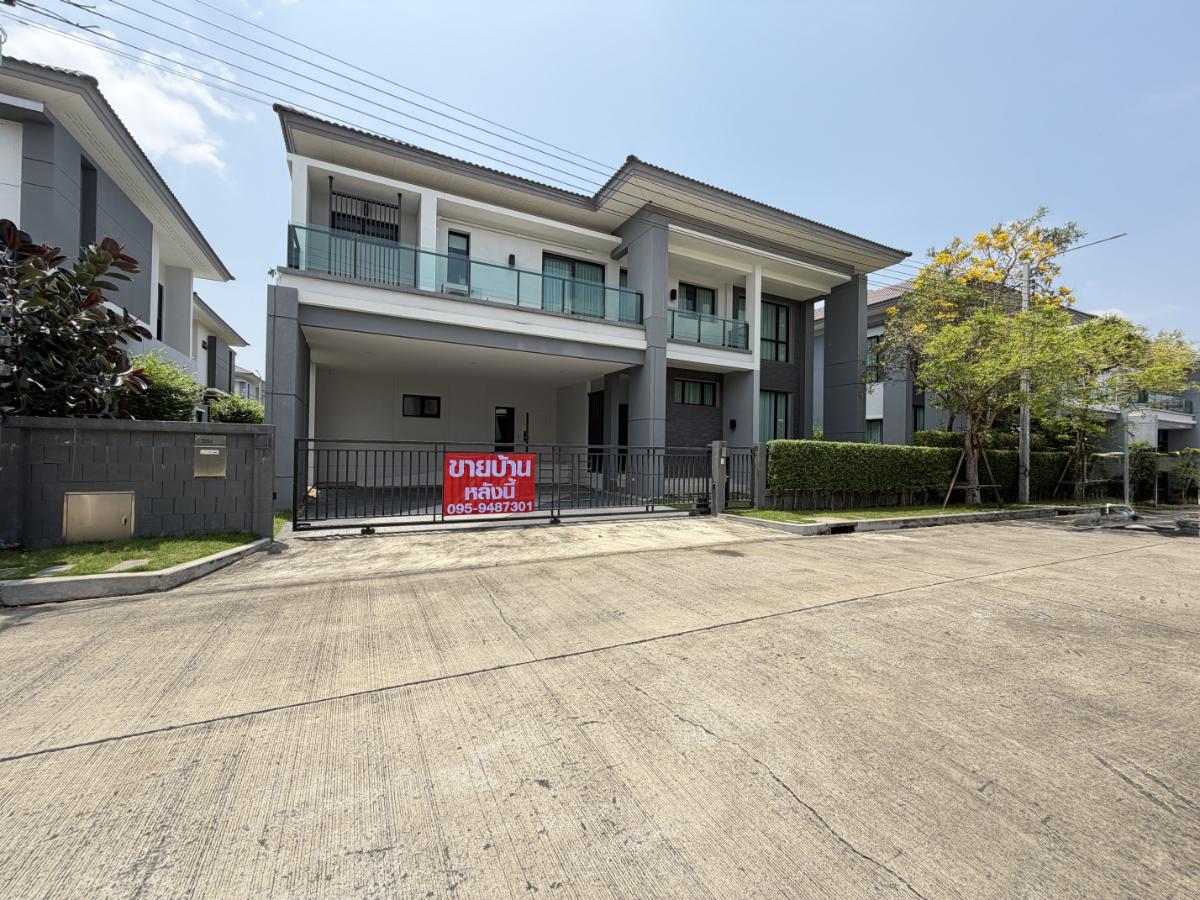 รูป ขายบ้านเดี่ยว 89 ตรว. The city ราชพฤกษ์-สวนผัก บ้านใหม่ ไม่เคยเข้าอยู่  ใกล้ทางด่วน - รูปที่ 1/10