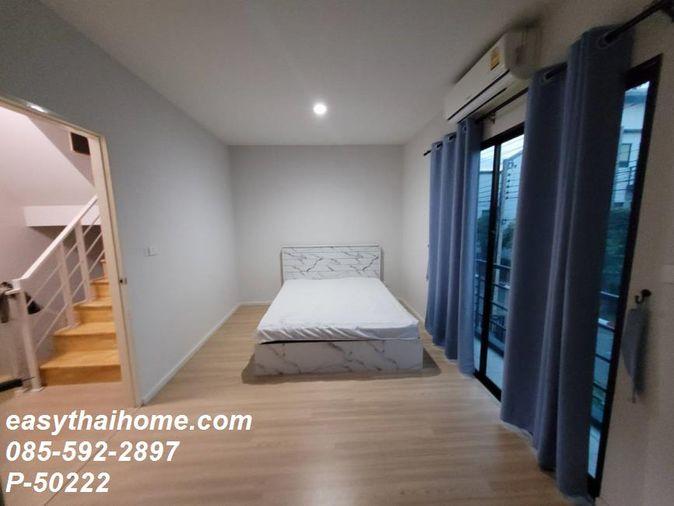 รูป P-50222 🏡 ทาวน์โฮม 3 ชั้น ใหม่มาก! บ้านกลางเมือง พระราม 9-อ่อนนุช ใกล้ Airport Link บ้านทับช้าง Line ID: @easythaihome 085-592-2897 - รูปที่ 26/47