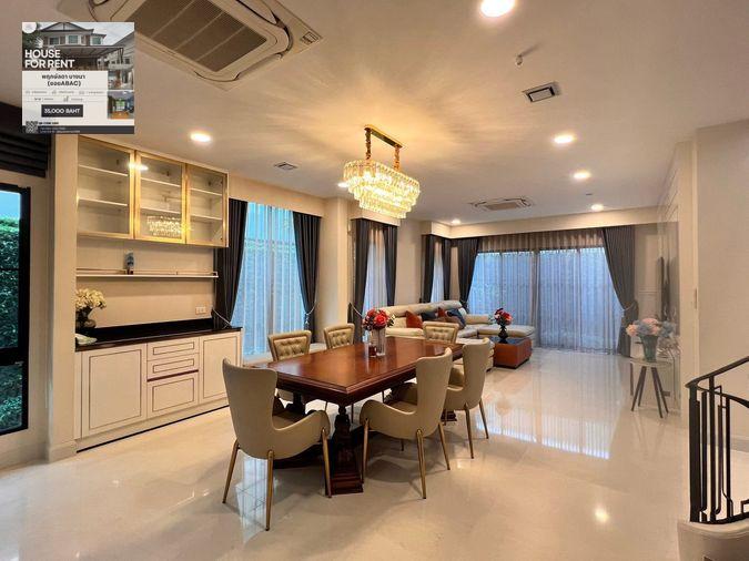 รูป 🏡✅😊 เช่าบ้านโครงการ นันทวัน พระราม9-กรุงเทพกรีฑาตัดใหม่ ตกแต่งหรูหรา พื้นที่ใช้สอยกว้างขวาง โลเคชั่นดี - รูปที่ 5/27