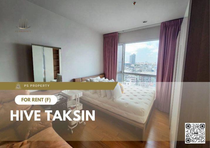 รูป ให้เช่า 📍 Hive Taksin 📍 เฟอร์นิเจอร์ และ เครื่องใช้ไฟฟ้าครบ ใกล้ BTS วงเวียนใหญ่ - รูปที่ 1/7
