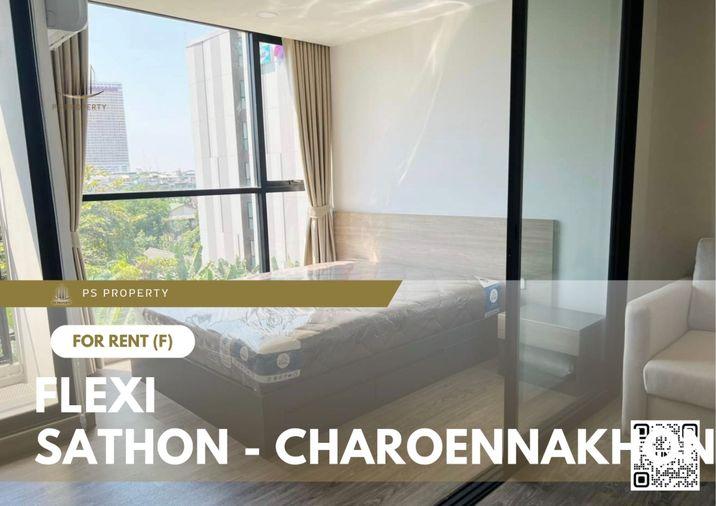 รูป ให้เช่า ✨ Flexi Sathon - Charoennakhon ✨ เฟอร์นิเจอร์ และ เครื่องใช้ไฟฟ้าครบ ใกล้ BTS กรุงธนฯ - รูปที่ 1/7
