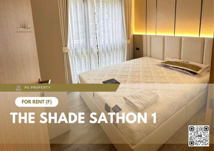 รูป ให้เช่า ✨ THE SHADE SATHON 1 ✨ เฟอร์นิเจอร์ และ เครื่องใช้ไฟฟ้าครบ ใกล้ MRT ลุมพินี - รูปที่ 1/6