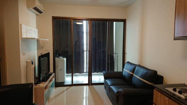 รูป ให้เช่าIdeo Sathorn Taksin ติดBTSกรุงธน - 1นอน 1น้ำ 35ตรม. ชั้น24 - Line:@hac55 - รูปที่ 1/9