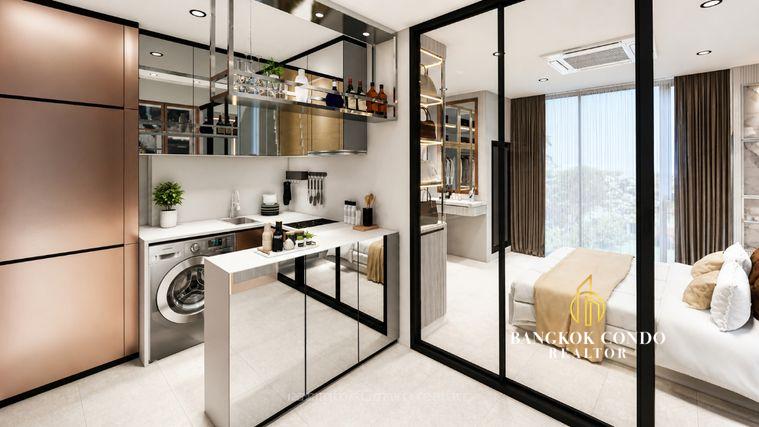 picture 💙✨ Modern Room For Rent 📌 Supalai Icon Sathorn Condominium (Line: @rent2022) | Near BTS Chong Nonsi ✨ Ready to move in! ✨ 📌 Ref Code: A11242 - 7/18