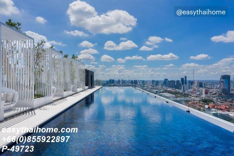 รูป P-49723 วิวสระว่ายน้ำ! Life Asoke-Rama 9 ใกล้ MRT พระราม 9 เพียง 3 นาที! 19,000 บาท | Line Id: @easythaihome | 085-592-2897 - รูปที่ 14/18