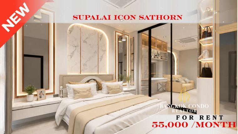 picture 💙✨ Modern Room For Rent 📌 Supalai Icon Sathorn Condominium (Line: @rent2022) | Near BTS Chong Nonsi ✨ Ready to move in! ✨ 📌 Ref Code: A11242 - 1/18