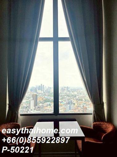 รูป P-50221 วิวเมืองสวย! ไซมิส สุขุมวิท 48 ใกล้ BTS [26,000 บาท] | Line Id: @easythaihome | 085-592-2897 - รูปที่ 4/16