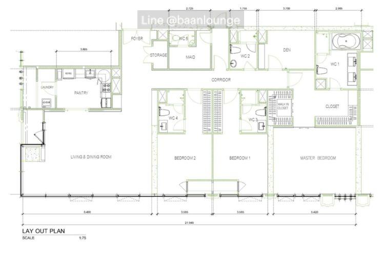 รูป Athenee Residence 4 ห้องนอน 4 ห้องน้ำ - รูปที่ 51/51