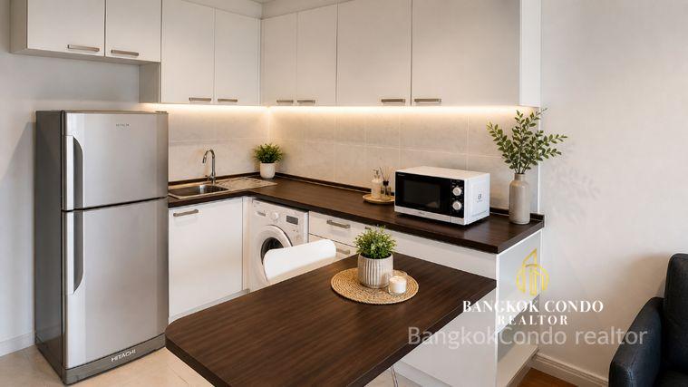 picture 💝🚆 Fully Furnished Unit For Rent 📌 The Sense Sukhumvit 68 (Line: @rent2022) | Near BTS Udom Suk ✨ Ready to move in! ✨ 📌 Ref Code: A09435 - 5/12