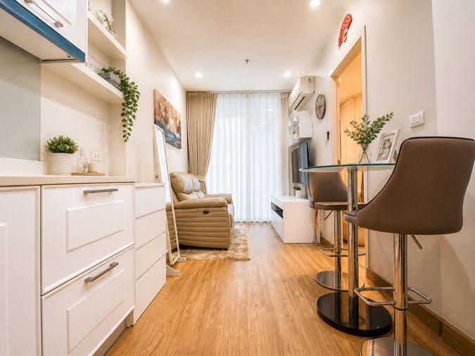 รูป 🍀🍀🍀 Fully furnished💝 ให้เช่า📌 คิว เฮ้าส์ สุขุมวิท 79(Line:@rent2022)BTS อ่อนนุช✨พร้อมเข้าอยู่🌼A11290 - รูปที่ 4/11