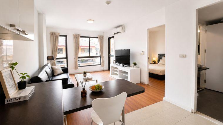 picture 💝🚆 Fully Furnished Unit For Rent 📌 The Sense Sukhumvit 68 (Line: @rent2022) | Near BTS Udom Suk  ✨ Ready to move in! ✨ 📌 Ref Code: A09435 - 4/12