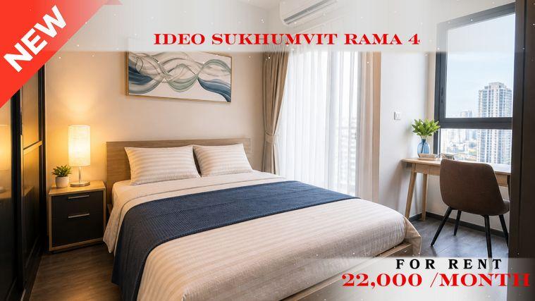 picture 🚆🔥 Prime Condo Location For Rent 📌 Ideo Sukhumvit–Rama 4 (Line: @rent2022) | Prime Location  ✨ Great location | Ready to move in! ✨ Code: A11296 - 1/9