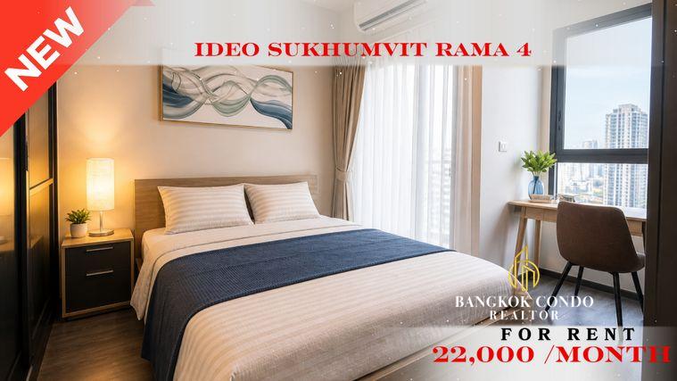 picture ððĨ Prime Condo Location For Rent ð Ideo SukhumvitâRama 4 (Line: @rent2022) | Prime Location âĻ Great location | Ready to move in! âĻ Code: A11296 - 1/9