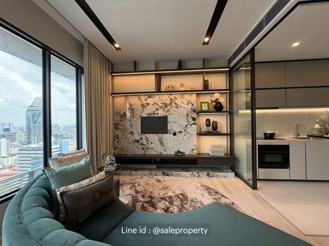 รูป ห้องหน้ากว้าง Layout หายาก ใจกลางพญาไท 2 ห้องนอน 70 ตร.ม. พร้อมข้อเสนอฟรีค่าใช้จ่ายวันโอน - รูปที่ 4/14