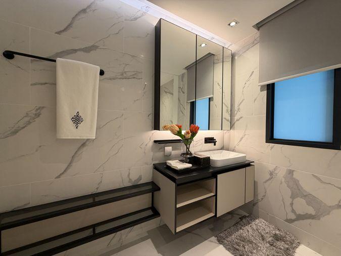 รูป 2 ห้องนอนฟังก์ชันลงตัว ที่ The Room Phayathai 65 ตร.ม. จัดสรรพื้นที่อย่างลงตัว - รูปที่ 7/12