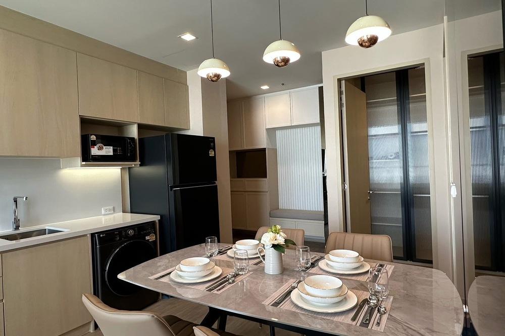 picture 🔥 For Rent !! Noble State 39, 2 bedroom, 2 bathroom, high floor 25++, modern style!!🔥Code C20260400040 furnished, ready to move in📣📣 - 4/7