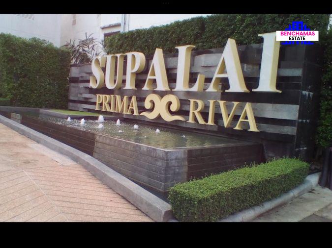 รูป 🔥ขายราคาถูกที่สุดในโครงการ ✅โครงการ ศุภาลัย พรีม่า ริวา พระราม 3 Supalai Prima Riva Rama 3 ใกล้ BTS ช่องนนทรี✅ - รูปที่ 13/14