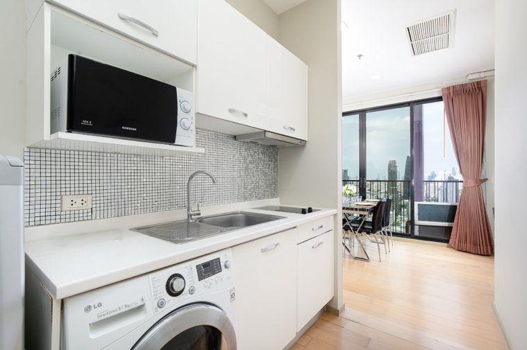 รูป ปล่อยเช่า โนเบิล รีวิล 1 Bedrooms plus ห้องกว้าง ตกแต่งเฟอร์นิเจอร์ครบ พร้อมเข้าอยู่! - รูปที่ 9/9