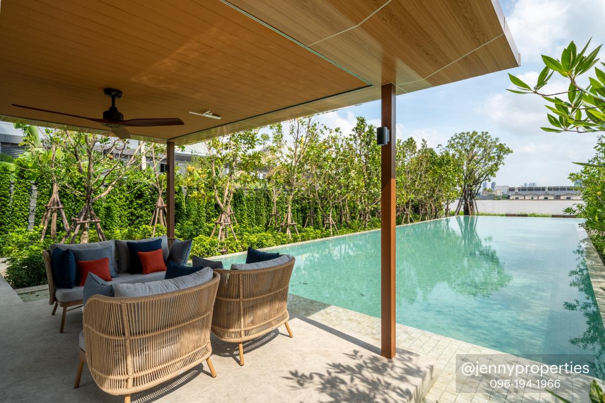 รูป ห้องมุม ใหม่แกะกล่อง วิวหลักล้าน! 1 Bed Plus แต่งครบ พร้อมเครื่องซักและอบ ✨ - รูปที่ 9/29